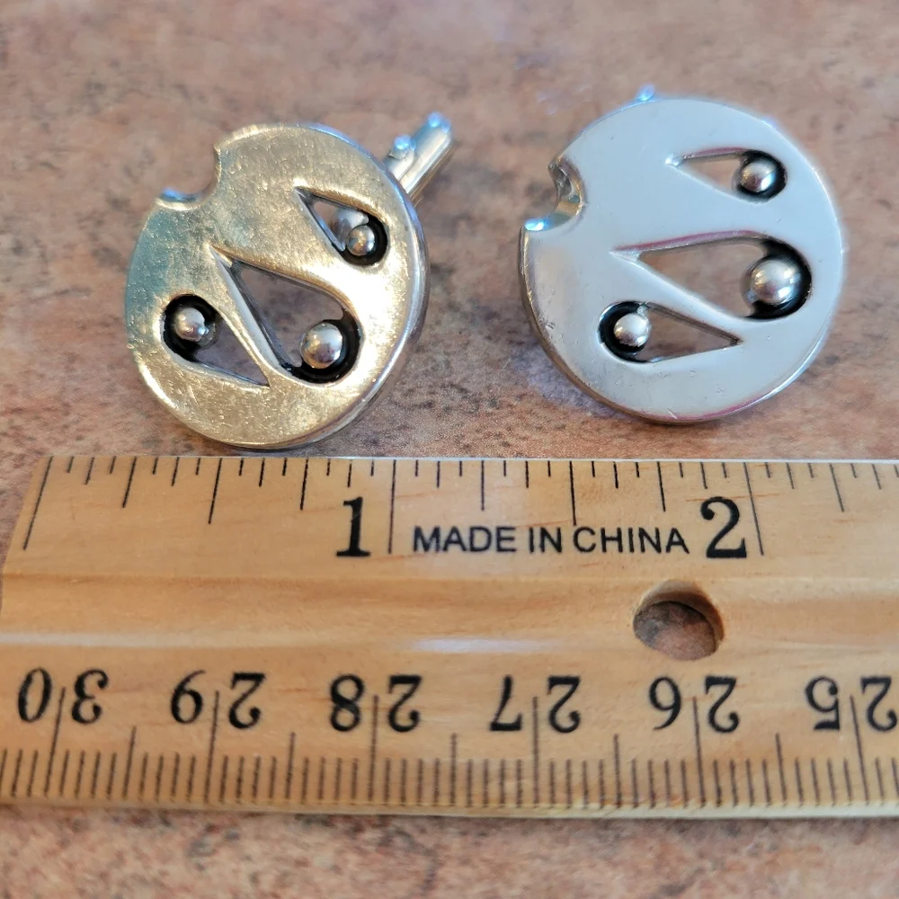 Vintage Cuff Links (2 pr) and Tie Clip ~ MCM ~ SWANK ~ Anson ~ Retro!